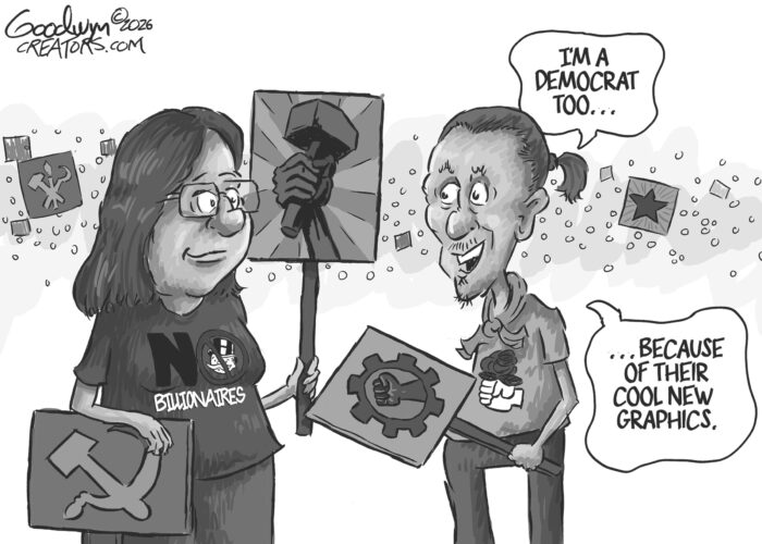 Editorial cartoons — 2 of them